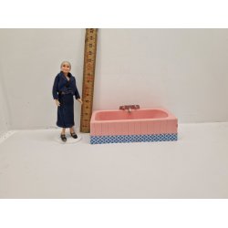 Badekar i plastik (brugt/defekt)