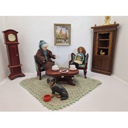 Billede af slot i plastik (vintage)  7,7 cm x 6,3 cm