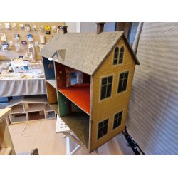 Dukkehus (vintage fra 1940'erne)