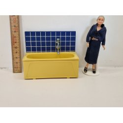 Badekar. Lundby 1967 (vintage)