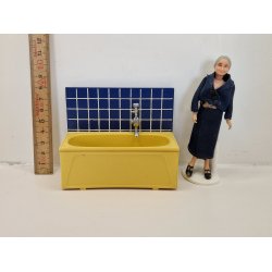 Badekar. Lundby 1967 (vintage)