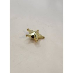 Juletrs topstjerne i plastik (ny)