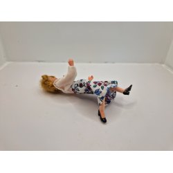 Dukke dame. Caco (brugt/hndlavet i Tyskland) 13 cm