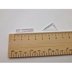 2 linealer i plastik (nye)