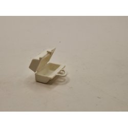 Lge taske i plastik (brugt)