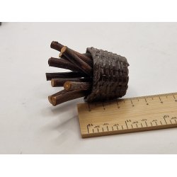 Brnde kurv med brnde (ny)