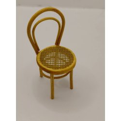 Stol med flet sde (hndlavet)