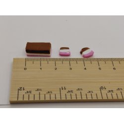 Regnbue is med 2 lse skiver (hndlavet)