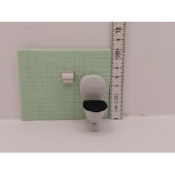 Toilet. Brio fra 1970 (vintage)