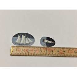 2 maritime billeder (brugte)