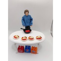 2 rde plser (hndlavet)