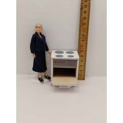 Komfur i tr. Lundby (vintage)