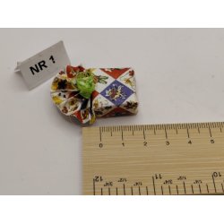 1 gave pakket ind i papir med cowboy tema (hndlavet)