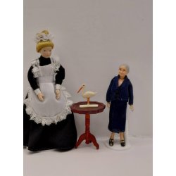 Stork i plastik (antik)