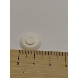 Tallerken i plastik. Lundby (retro) � 1,5 cm