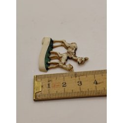 2 sm� hjorte i plastik (vintage)