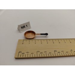 1 stk Kobber pande (brugt)