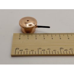 Kobber gryde med l�g (brugt)