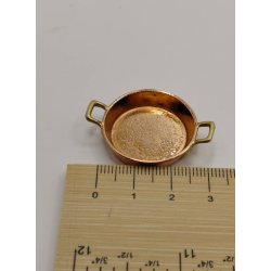 Kobber pande/wok (brugt)