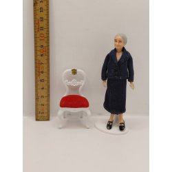 Spisebordsstol. Lundby (brugt)