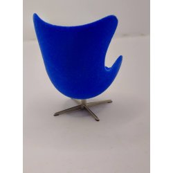 �gget i bl� skala 1:16/18 Arne Jacobsen Minimii (udstillings model) i original emballage.