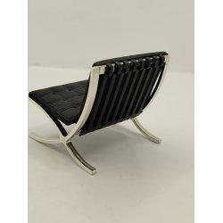 Barcelona stol i resin (brugt/som ny)