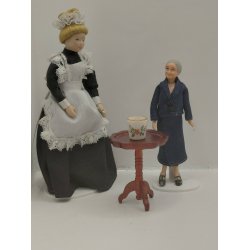 Urtepotte skjuler/krukke i porcel�n (vintage)