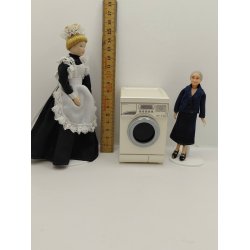 Vaskemaskine i tr�. I originalemballage (ny) 1:12