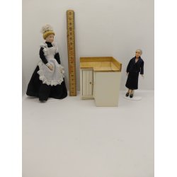 K�kken hj�rneskab i tr�. Cremefarvet (brugt/som nyt)