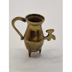 Kande med hane i metal (brugt)