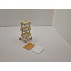 Kkken vogn i plastik (ny)