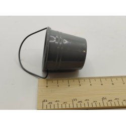 Spand i metal (brugt/som ny) 1:12