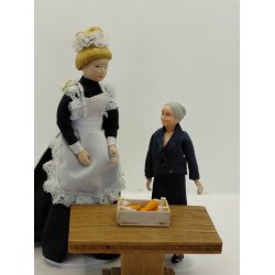 Tr� kasse med guler�dder (ny) 1:12/1:16