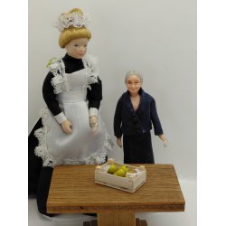 Tr� kasse med �bler (ny) 1:12/1:16