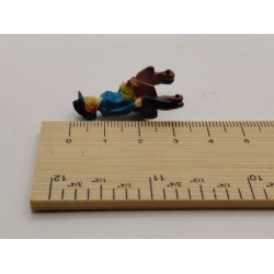 Rytter i plastik (brugt) 1:48