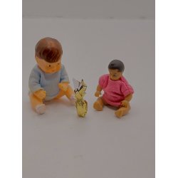 P�ske i "guld" indpakning (h�ndlavet) 1:12/1:16