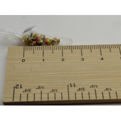 Pose med sm� indpakket p�ske�g (h�ndlavet) 1:12/1:16