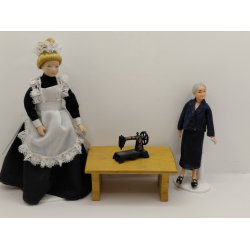 Symaskine i metal  (brugt) 1:12/1:16