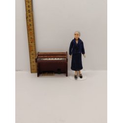 Orgel i tr�. Lundby (vintage/defekt)