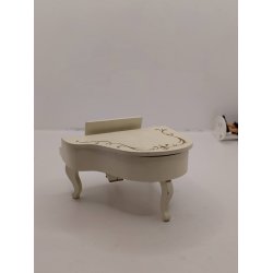 Flygel i tr�. Lundby Rokoko fra 1950'erne (brugt/lidt defekt) 1:16