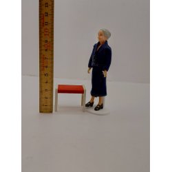 Klaver skammel i tr�. Lundby (brugt) 1:16