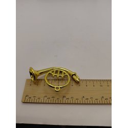 Bl�seinstrument i plastik (brugt) 1:12