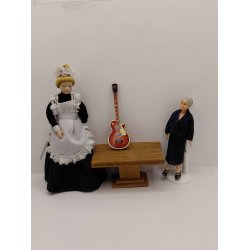 Elguitar i tr� (ny) 1:12