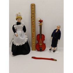 Kontrabas inkl bue (brugt/som ny) 1:12