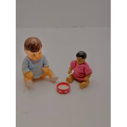 B�rne Tamburin i plastik (brugt) 1:12/1:16/1:24