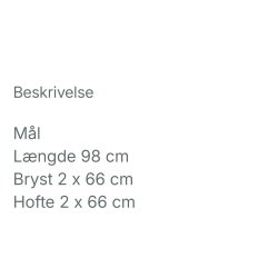 Kjole/tunika str 48 (brugt)