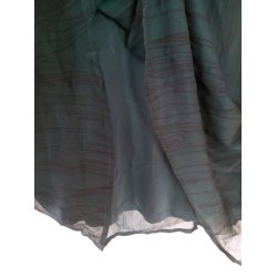 M�rk gr�n kjole (brugt) Str XXL 