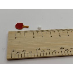 2 bordtennisbat og 2 bolde (nyt)