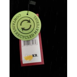 Bluse med korte �rmer i velour (ny) str 48