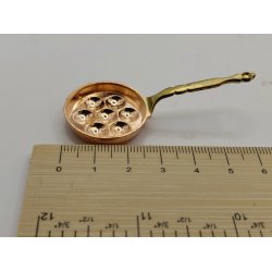 �bleskive pande i metal (ny)